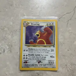 Pokemon TCG Ursaring Holo Rare Neo Discovery 15/75 80 HP Unlimited 2001 Card - Image 1
