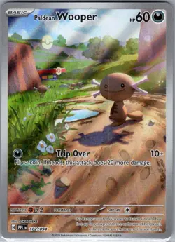 Paldean Wooper 102/094 ME02: Phantasmal Flames - Pokemon Card - NM - Image 1