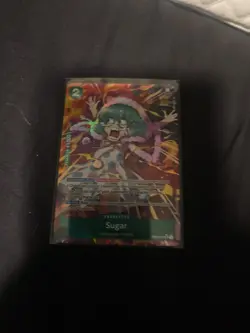 One Piece TCG Card Game - Sugar Parallel Alt SR OP04-024 - Kingdoms Of Intrigue - Image 1