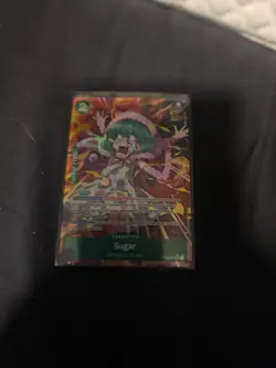 One Piece TCG Card Game - Sugar Parallel Alt SR OP04-024 - Kingdoms Of Intrigue - Image 2