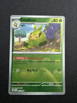 Swadloon Master Ball Pattern Holo Card 002/086 White Flare - Image 1