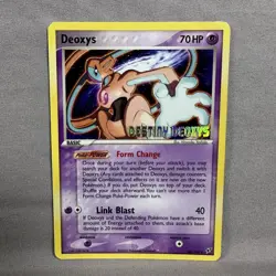 Pokemon TCG Deoxys Movie Promo Card 16/107 Stamped Destiny Deoxys NM - Image 2