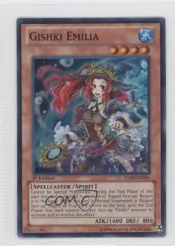 Gishki Emilia 1st Ed. YuGiOh Hidden Arsenal 6: Omega Xyz #HA06-EN041 - Image 1