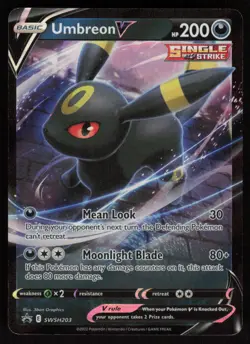 Umbreon V SWSH203: Sword & Shield Promo Cards Pokemon TCG Near Mint - Image 1