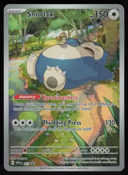 Snorlax 051: Scarlet & Violet Promo Cards Pokemon TCG Near Mint - Image 1