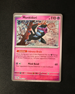 Pokemon Card - Munkidori 044/131 Master Ball Reverse Prismatic Evolutions - NM ⭐ - Image 2