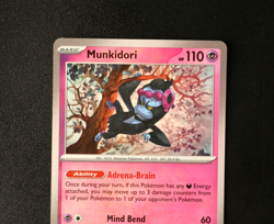 Pokemon Card - Munkidori 044/131 Master Ball Reverse Prismatic Evolutions - NM ⭐ - Image 3