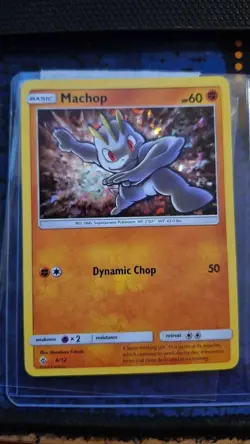 Pokemon Card McDonald's Promos 2018 Machop 6/12 Promo Holo - Image 1