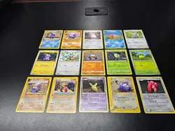 Lot Of 15 Yuka Morii Pokemon Cards - Image 1
