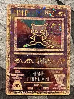 Ancient Mew Holo Promo Pokemon TCG Card - Damaged - Image 1