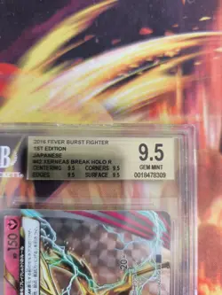 Pokemon Card Xerneas Break Prism Holo Fever Burst XY Japanese BGS Beckett 9.5 - Image 4