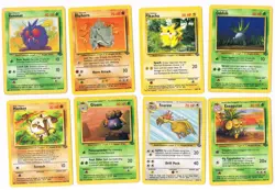 POKEMON JUNGLE SET -bundle of 8 cards (GTF#48) - Image 1