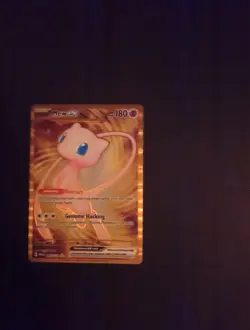 Mew Ex 151 UPC Gold Metal Card NM+ - Image 3