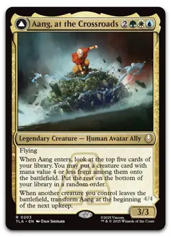 Aang, at the Crossroads #203 (NM) TLA Magic MTG - Image 1