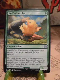 MTG Sazh's Chocobo Final Fantasy Regular Uncommon - Image 1