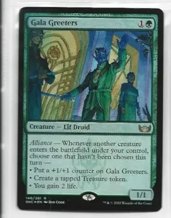 FOIL RARE Gala Greeters Streets Of New Capenna Magic the Gathering MTG - Image 1