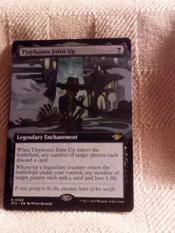 EXTENDED Tinybones Joins Up Outlaws of Thunder Junction MTG Magic the gathering - Image 1