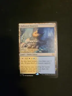 MTG ECL #265 Hallowed Fountain Lorwyn Eclipsed Regular - Image 1