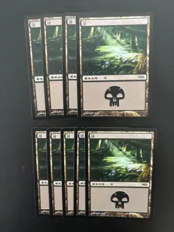 MTG 9X JAPANESE PROMO DCI MPS SWAMP 2007/2008 NON-FOIL NM MAGIC THE GATHERING - Image 1