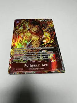 Portgas.D.Ace (Illustration Box Vol.5) ST15-005 One Piece Promotion Cards Foil - Image 1