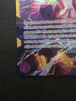 Enel SEC OP15-118 - One Piece TCG English Card Adventure on Kami's Island NM - Image 2