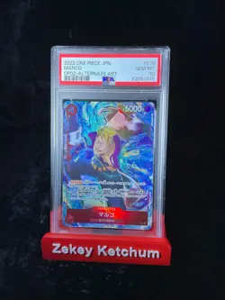 Marco Phoenix Parallel - OP02-018 - PSA 10 - Alt Art Japanese - One Piece OP02 - Image 1