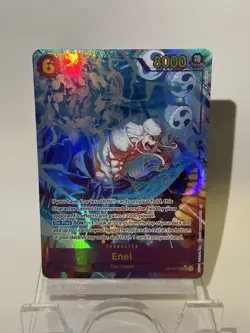 One Piece Enel OP15-118 SEC Parallel Alt Art Adventure on Kami's Island NM ENG - Image 1