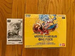 ONE PIECE TCG ADVENTURE ON KAMI'S ISLAND BOOSTER BOX + FREE DASH PACK OP-15 EB04 - Image 1