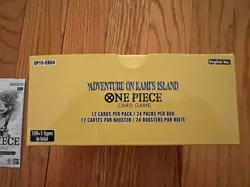 ONE PIECE TCG ADVENTURE ON KAMI'S ISLAND BOOSTER BOX + FREE DASH PACK OP-15 EB04 - Image 2