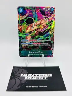 Carte One Piece Roronoa Zoro TR OP06-118 Treasure FR - Image 1