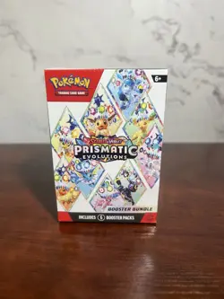 Pokemon TCG: Prismatic Evolutions Booster Bundle LOT OF 4 FACTORY SEALED! - Image 2