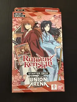 (Preorder 9/26) Union Arena TCG: Rurouni Kenshin Starter Deck (UE11ST) - Image 1