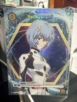 UNION ARENA Evangelion UA44ST/EVA-1-110 R ☆ Ayanami Rei - Image 1