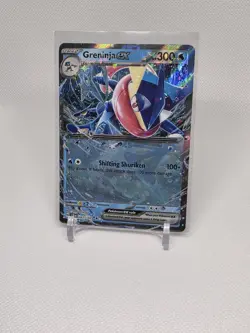 Pokemon TCG Stellar Crown Greninja EX Double Rare Holo Card 041/142 Sv07 - Image 2
