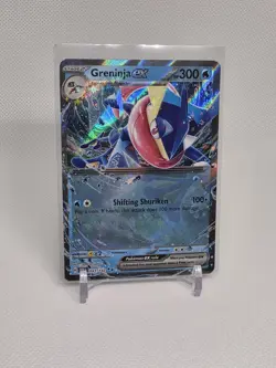 Pokemon TCG Stellar Crown Greninja EX Double Rare Holo Card 041/142 Sv07 - Image 3