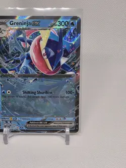 Pokemon TCG Stellar Crown Greninja EX Double Rare Holo Card 041/142 Sv07 - Image 4