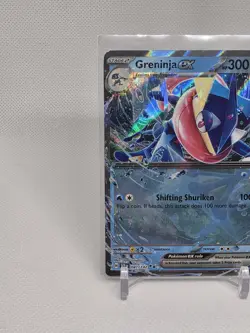 Pokemon TCG Stellar Crown Greninja EX Double Rare Holo Card 041/142 Sv07 - Image 5