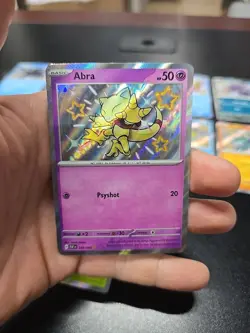 Lot Of 15 Paldean Fates Baby Shiny Pokemon Cards Luxio Ralts Abra - Image 3