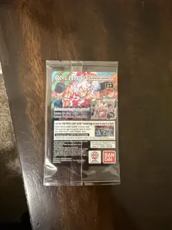 One Piece CCG Monkey.D.Luffy US Voyage College Basketball Promo card. Unopened - Image 2