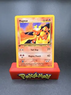 2000 Neo Genesis Magmar 40/111 1st Edition Wotc Vintage Pokemon Card NM/LP - Image 1