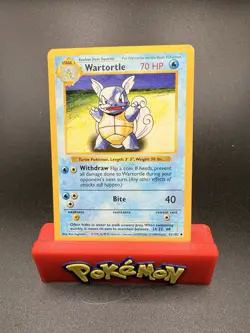 Wartortle 42/102 | Base Set Shadowless | Uncommon | Vintage Pokemon Card | MP - Image 1