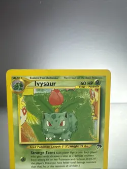 Pokemon Ivysaur Card 5/18 Southern Islands Vintage Set MP Condition - Image 3