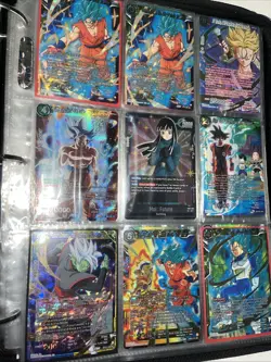 Bandai Dragon Ball Super Card Game Binder Foil And Common - Image 1