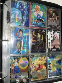 Bandai Dragon Ball Super Card Game Binder Foil And Common - Image 2