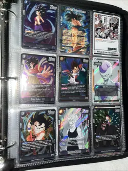 Bandai Dragon Ball Super Card Game Binder Foil And Common - Image 4