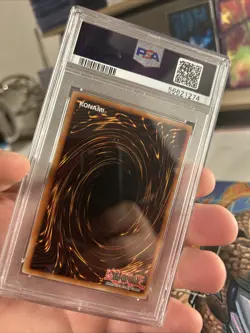 2006 Yugioh PSA 9 1st Edition Alien Warrior POTD-EN027 Rare Card - Image 2