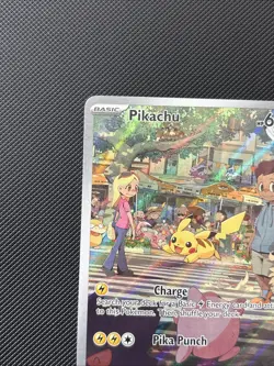 Pokemon Pikachu TCG Card 173/165 SV Scarlet & Violet 151 NM Pack Fresh! - Image 2