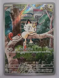 Pokemon TCG Meowth #106 Phantasmal Flames Trading Card - Image 1
