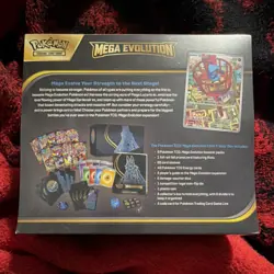 Pokemon Mega Evolution Elite Trainer Box with Riolu Full-Art Promo Card 2023 - Image 3