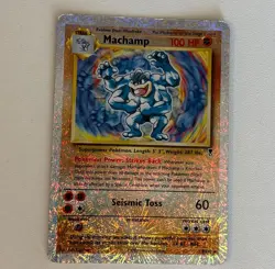 Machamp - 15/110 - Pokemon Legendary Collection Reverse Holo Rare Card-LP - Image 1